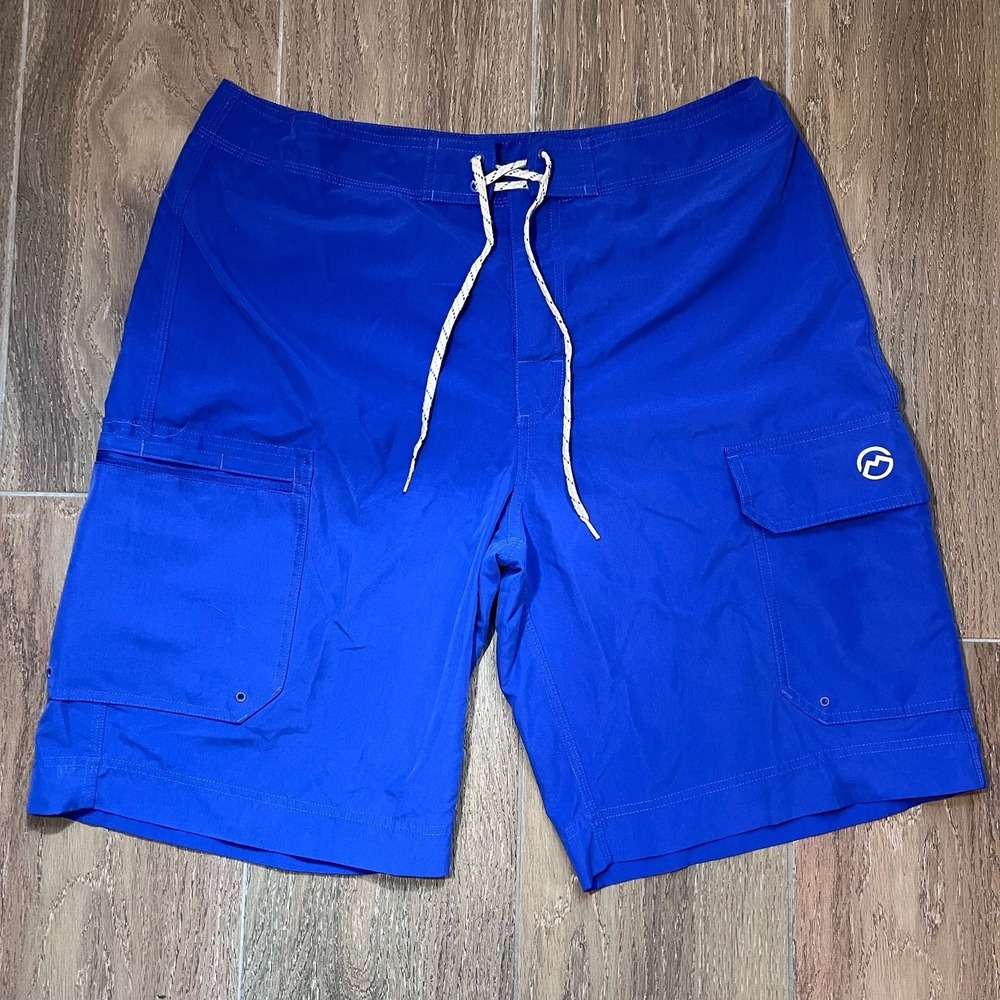 Magellan Shorts Size 36 Fish Gear Blue Mag Repel Men's 10 Inseam Fishing Outdoor